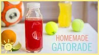 EAT  Homemade Gatorade [upl. by Kobylak217]