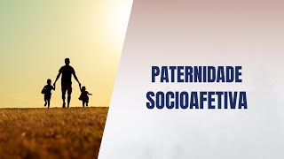 Paternidade socioafetiva [upl. by Myna]