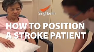 How To Position A Stroke Patient [upl. by Ladnyc]