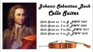 Johann Sebastian Bach  Cello suites in 432 Hz great for reading or studying [upl. by Yeldar]